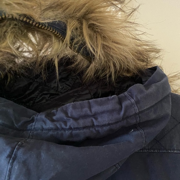 Navy Blue LL Bean Coat - Picture 4 of 4